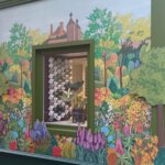 photo d'une partie de la vitrine little greene