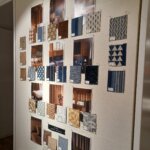 Tableau d'ambiance couleurs et matière de chez Elitis